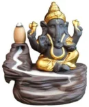 DvR ClicK Decorative Showpiece  -  8 cm (Gold Plated, Gold)