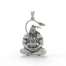 DvR ClicK Hanuman Gada Meditation Hanuman Pendant ( Pack of 1 )