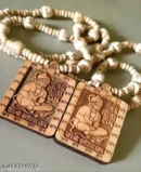 DvR ClicK Pooja Mala Bageshwar Dham Sitaram Hanuman ( Pack of 2 )