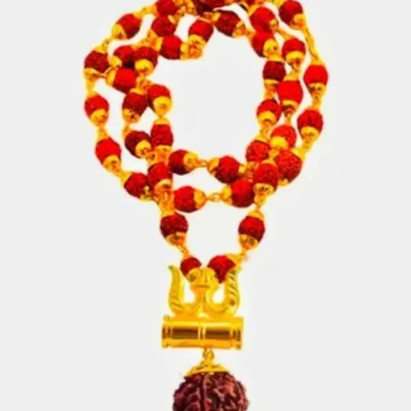 vR ClicK Shiv Damru Locket Mala CAP MALA ( Pack of 1 )