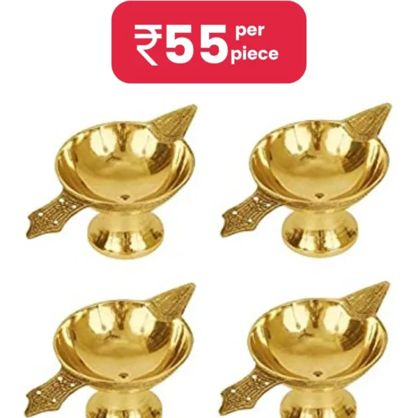 DvR ClicK - Diya 10 cm ( Pack of 4 )